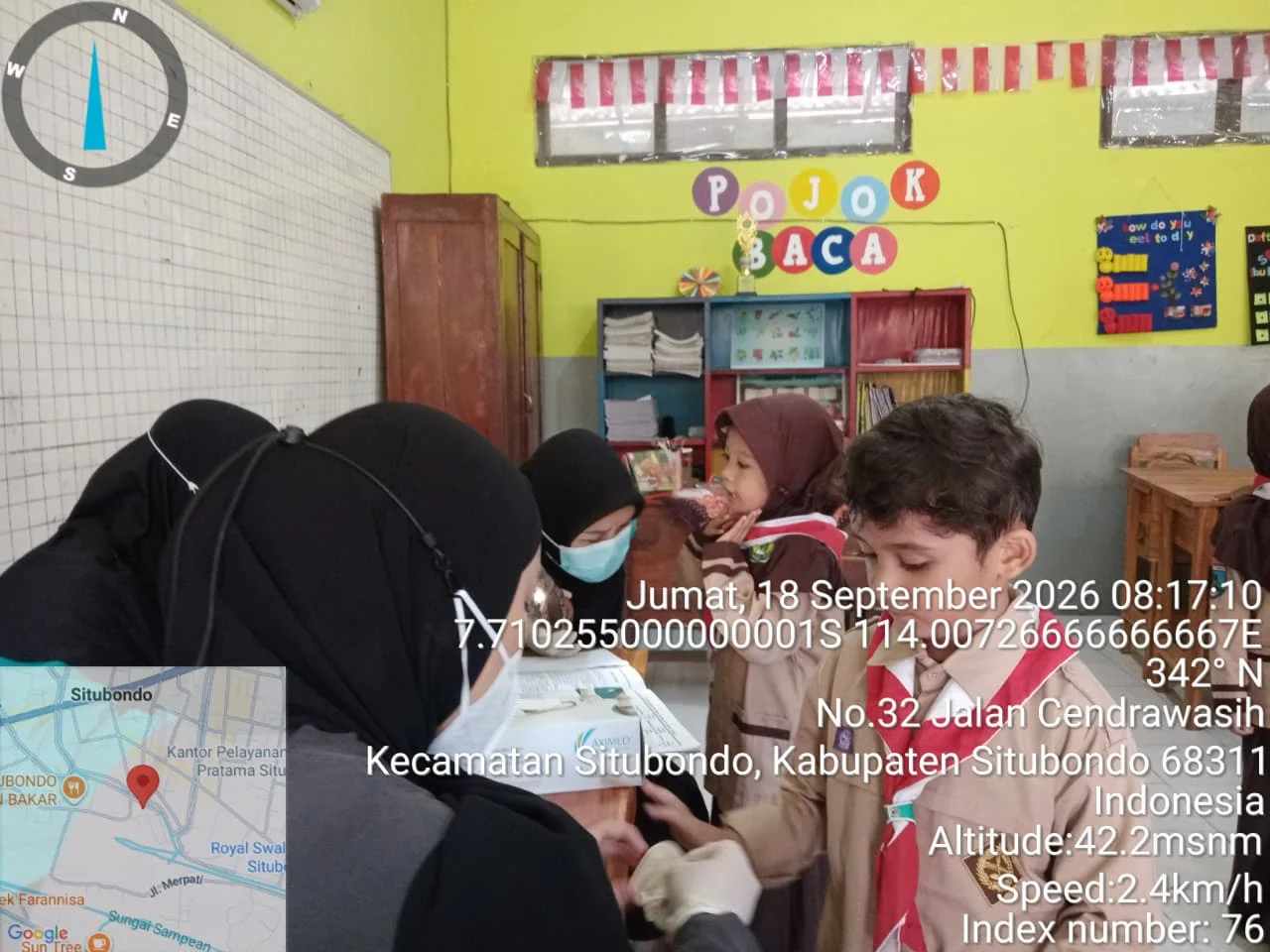 Kegiatan Skrining dari Puskesmas Situbondo
